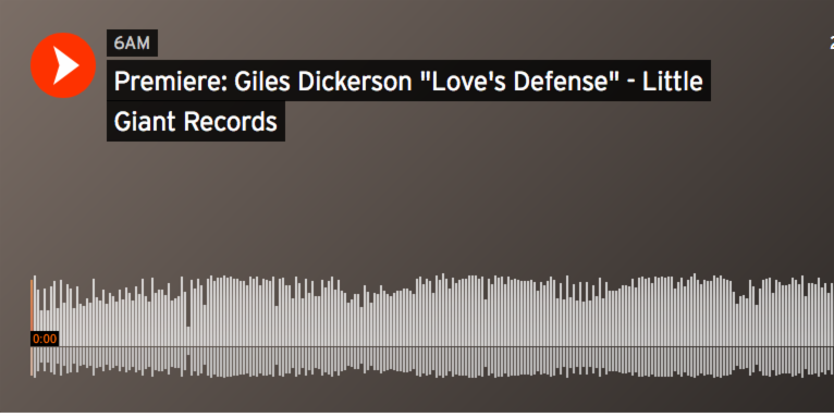 PREMIERE: <a href="/6AMGroup/">6AM</a> premieres <a href="/gilesdickerson/">Special Characters</a> - Love's Defense forthcoming on 10/26 as a #traxsource exclusive, 11/9 #worldwide #wearelittlegiant

soundcloud.com/6amgroup/premi…
