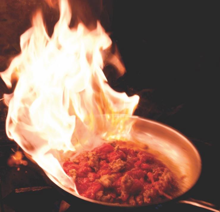 We didn't start the fire!
...Just kidding this was one us.