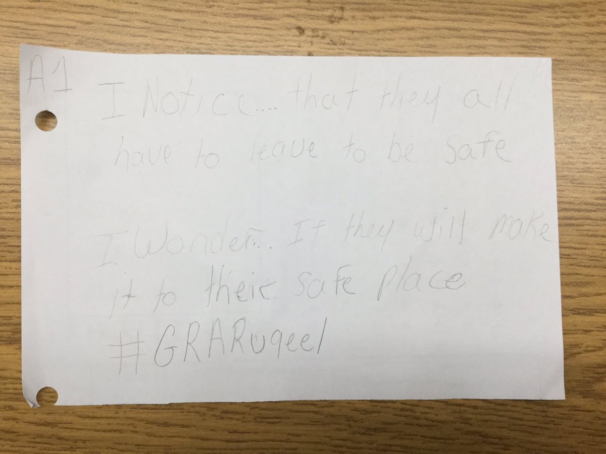 msjleesclassbci's tweet photo. A1 #grarefugee1 https://t.co/hmC9ZGk6iw