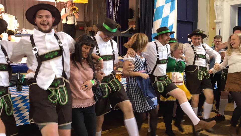lederhosen and oompah - what better way to enjoy a weekend? All in the stunning setting of <a href="/SkiptonTownHall/">Skipton Town Hall</a> starting next friday. Saturday night only has a few tickets remaining make sure you don't miss the biggest oompah party of the season