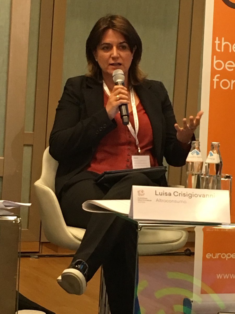 CattaFra's tweet photo. .⁦@lcrisigiovanni⁩ illustrates the great work of ⁦@Altroconsumo⁩ in using competition tools to ensuring access to #goodmedicines #EHFG18 https://t.co/ut3HTznnRc