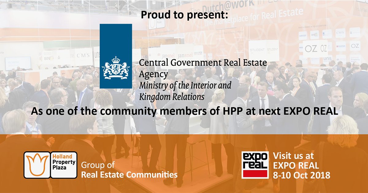 HPP_NL's tweet photo. 5 days! Thank you for your trust Central Government Real Estate Agency! #GroupofRealEstateCommunities https://t.co/S6hV6nlQgA