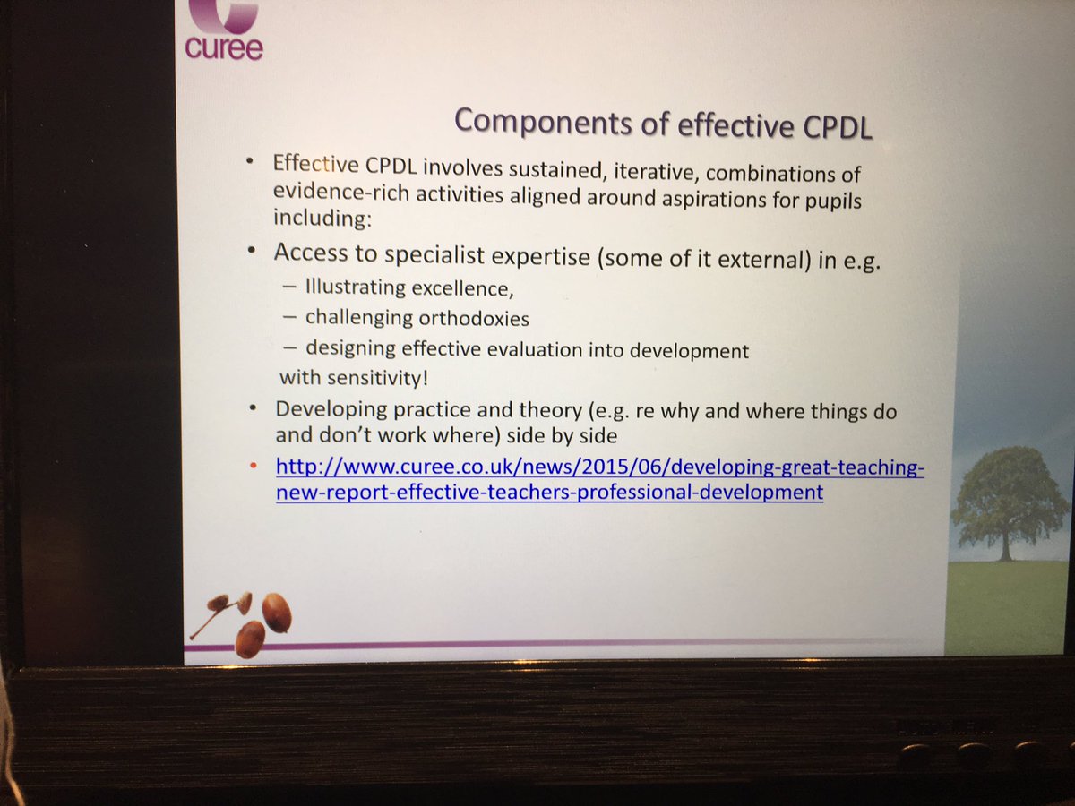 Effective #CPDL from <a href="/PhilippaCcuree/">Philippa Cordingley</a> at <a href="/InsideGovt/">Inside Government</a> #IGTeachingCPD