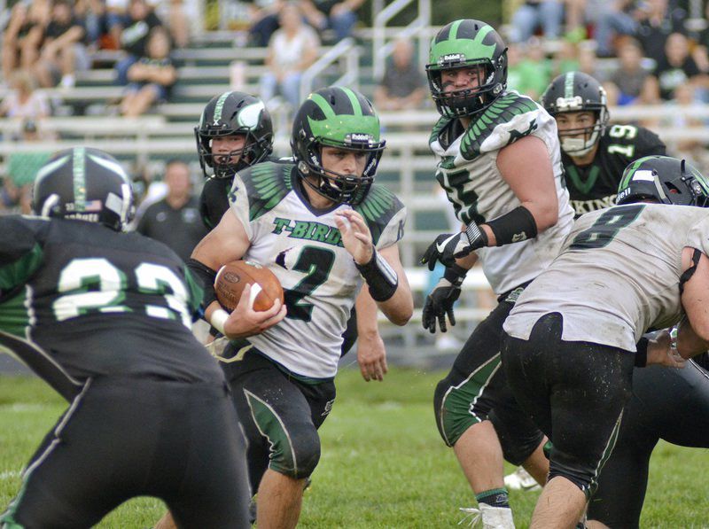 scoutSMART_'s tweet photo. Sr. to watch: @dawson_basinger is getting the job done on the field for @NCThunderbirds. The RB has accumulated 1817 yards and 26 TDs so far this season. He currently sports an incredible #statSCORE of 8.2 in our database. https://t.co/nV6y3J6Djj