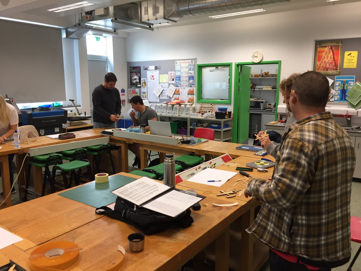 Llanwern_High's tweet photo. University student teachers in year two of their studies developing their skills in our school workshops https://t.co/qGOBvJArSE