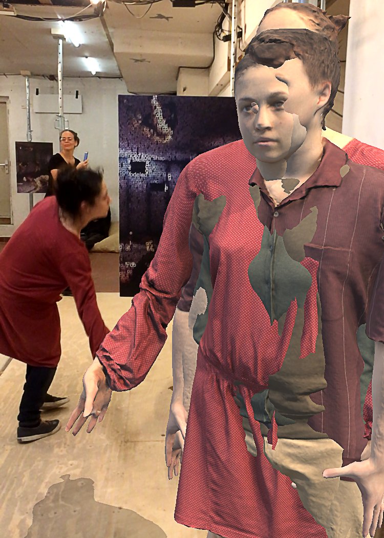 Swarming Lounge in Campina Milkfactory Eindhoven (NL) for <a href="/robotlove_nl/">robotlove.nl</a> . Until Dec 2!🤳🏃‍♀️#AugmentedReality #performance #robotlove #technology #interactive