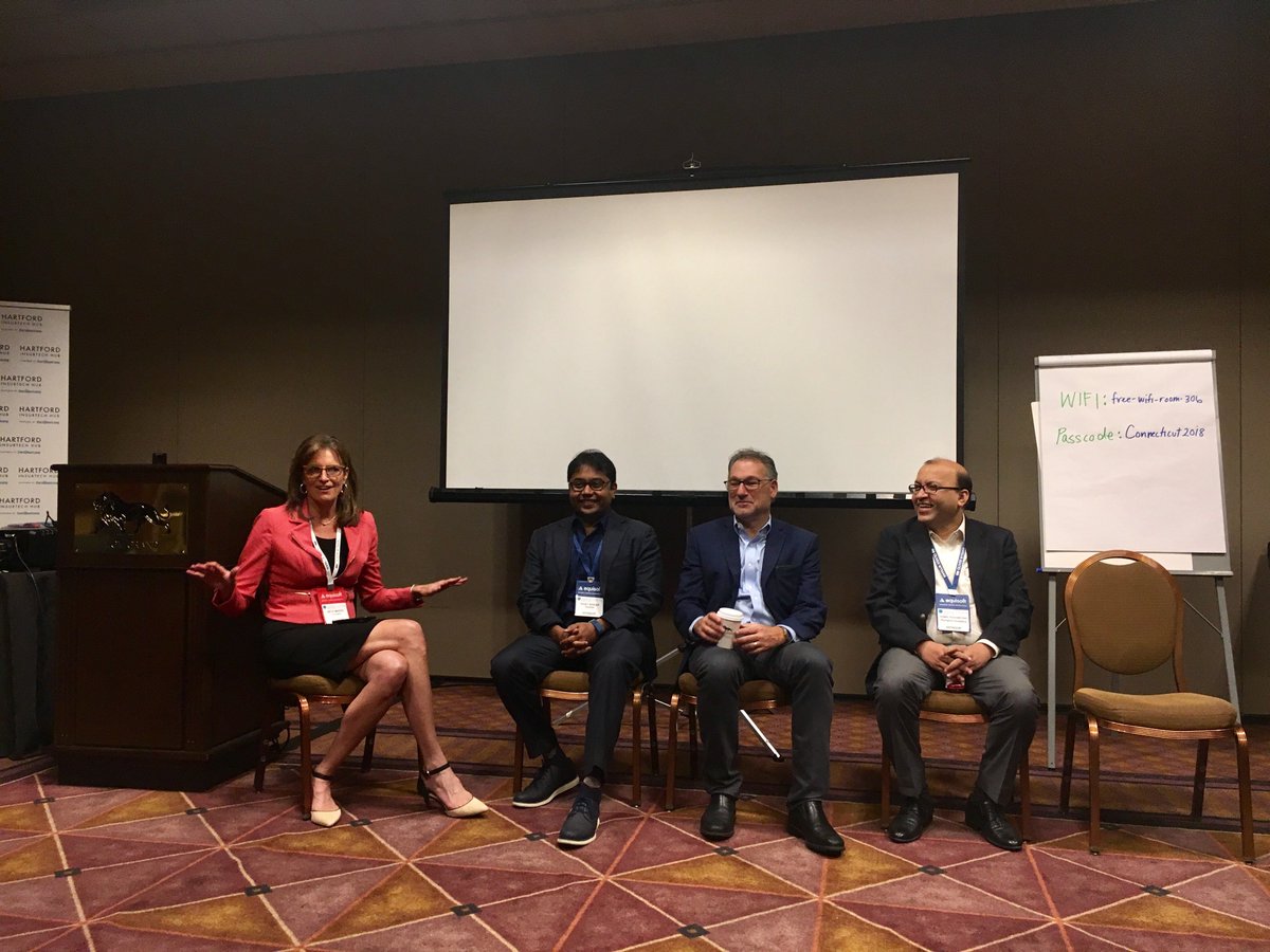 RMI_InsurTech's tweet photo. This morning's #ITC2018 breakfast discusses @HartfordInsHub, why it was created, and how it fosters innovation and tech collaboration amongst startups and insurers; featuring some of our #InsurTech startups to provide their insights and experience https://t.co/KzIjbrnEOr