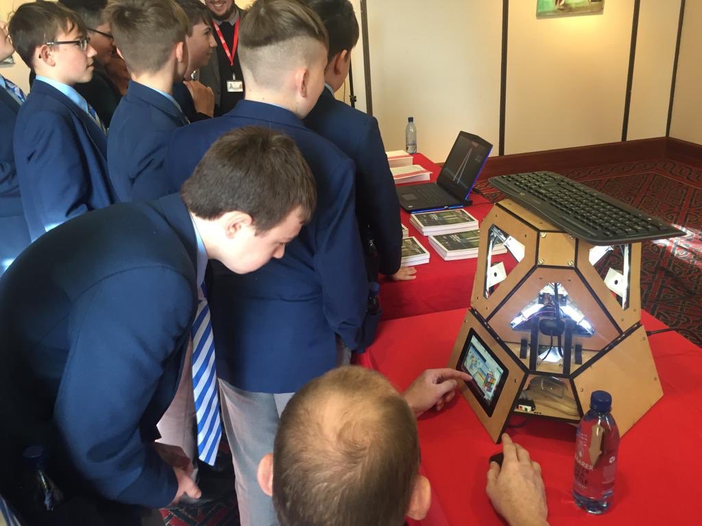 st_colmans's tweet photo. Year 10 students attended the #dayofambition18 hosted by @innovationnation and had a super fun day! 🔵⚪️ https://t.co/V4IyiGH946