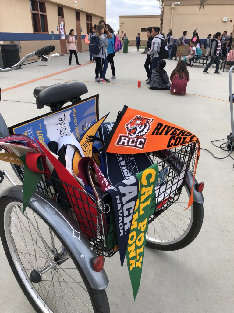 Traveling to college! #vvusdcollegekickoff