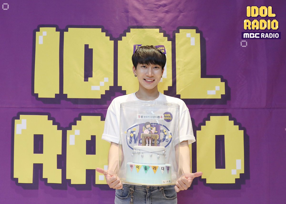 181003Hi Eunkwang!  Ilhoon did something savage. It's about your idol radio cake. Hope you can let it pass since it's his birthday tmw  Advance congrats! It's also your basic military training completion ceremony tmw. Hoping that BTOB can attend it. ♡ #WaitingForSilverlight