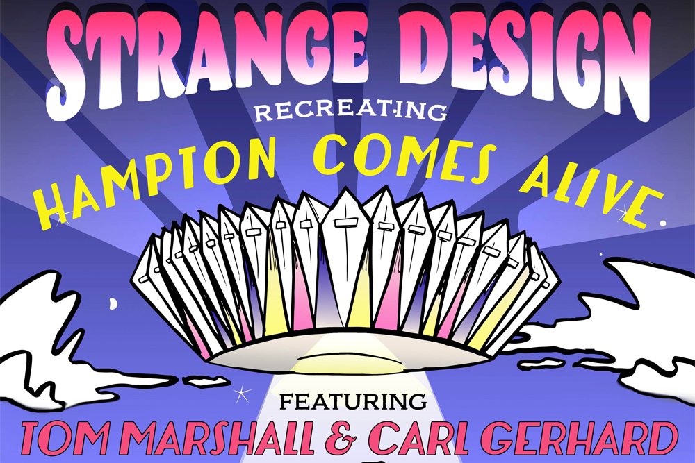 "Hampton Comes Alive" will be recreated by <a href="/TomMarshall111/">Tom Marshall</a> and Strange Design (reuniting for two nights only) November 16th - 17th at New York's Drom:
ticketweb.com/event/strange-… 

Tom and <a href="/JazzIsPhish/">JAZZ Is PHSH</a>’s Adam Chase and Carl Gerhard preview the shows on <a href="/HFpod/">HF Pod</a>:
hfpod.com/2018/10/episod…