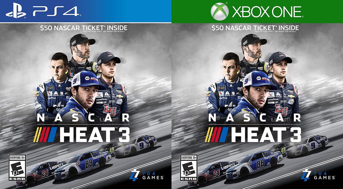 Who wants to win a digital download code for NASCAR Heat 3? RT, follow me, and reply with what console you game on (PS4 or Xbox One), and I will pick a winner from my #TeamFinchum fans later today! #NASCARHeat3