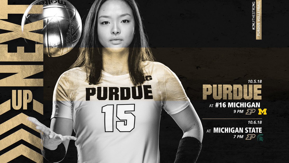 PurdueVB's tweet photo. This week is our #MichiganTest and a homecoming for Ann Arbor native Joy Chen! #BoilerUp 🏐🚂 https://t.co/LvCL0jYIR5