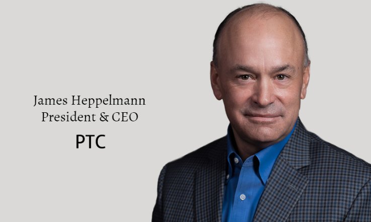 PTC's tweet photo. CIO Bulletin features @JimHeppelmann, President and CEO of PTC naming him one of the 10 best CEOs to watch in 2018. Read the article: https://t.co/cQeznZDQG6 https://t.co/cQb0HBZzHT