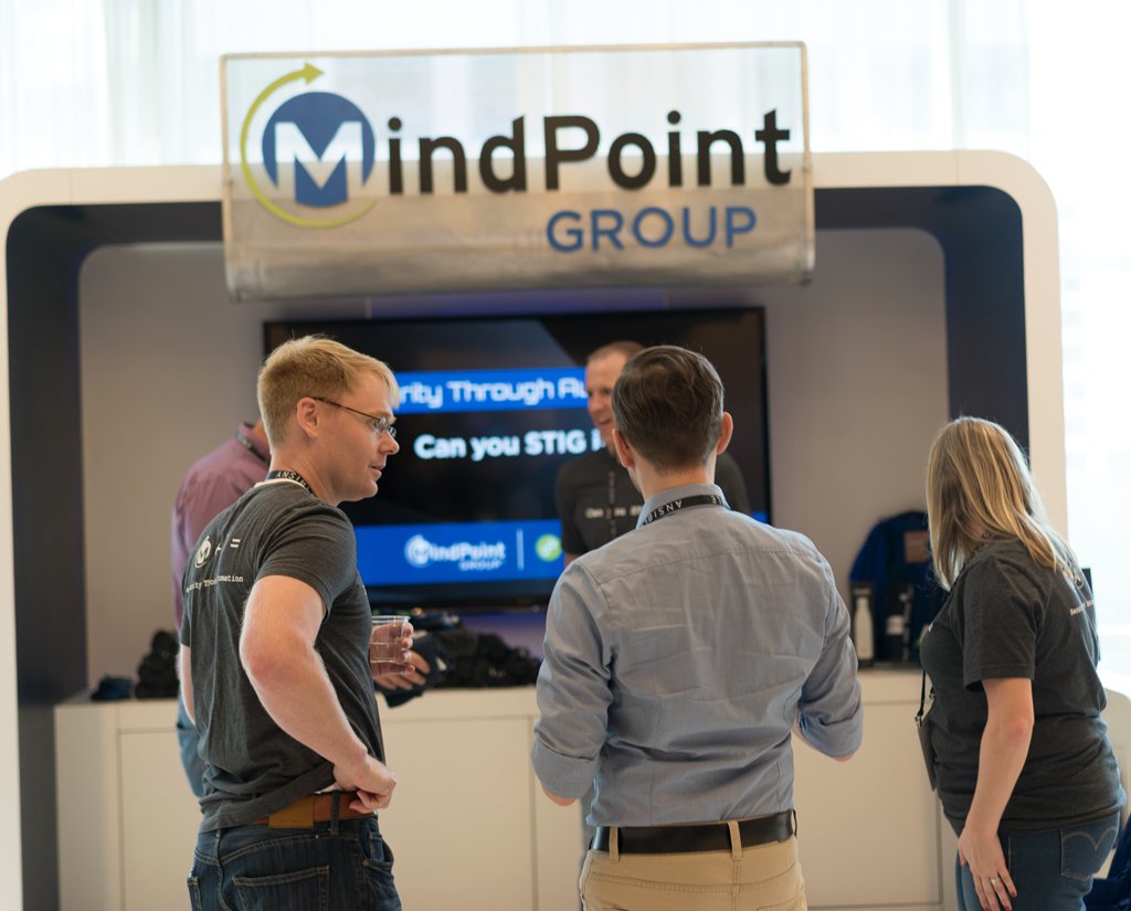 ansible's tweet photo. Special #AnsibleFest shoutout to @MindPointGroup for supporting us as a Champion level sponsor. We are so thankful for all you've brought to the conference this year. Be sure to stop by their booth on Level 3 across from Lone Star Ballroom. https://t.co/xdUC6uueJS