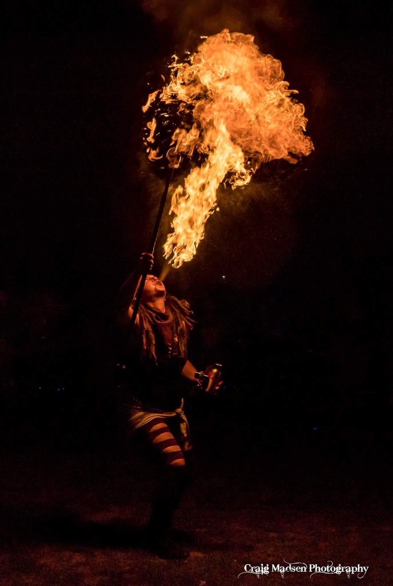 Today's #TalkofIowa opens with a visit to a #firebreathing class with #DesMoines fire dancer Brittney Marine. #IowaWeek #AfterDark #fireperformance #Iowa Listen live: iowapublicradio.org/#stream/0 twtd.by/IowaPublicRadi…