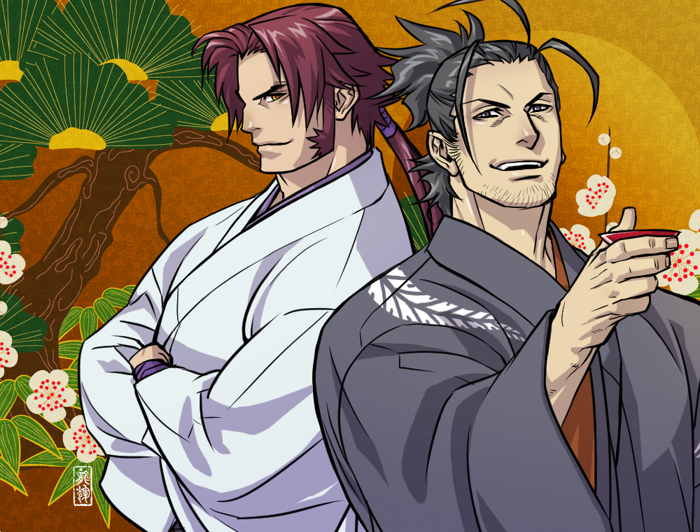 #10月3日は天下三槍の日
タグが流れてきたので、過去絵で参加してみる。
(テイストがバラバラ) 