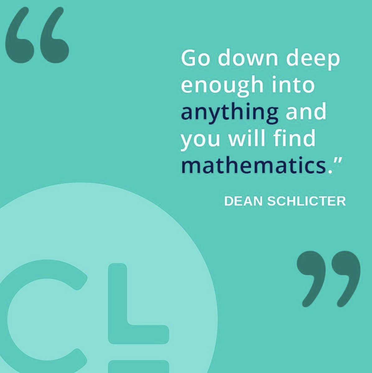 carnegielearn's tweet image. Math is everywhere. #WednesdayWisdom #longlivemath #longlivelearning