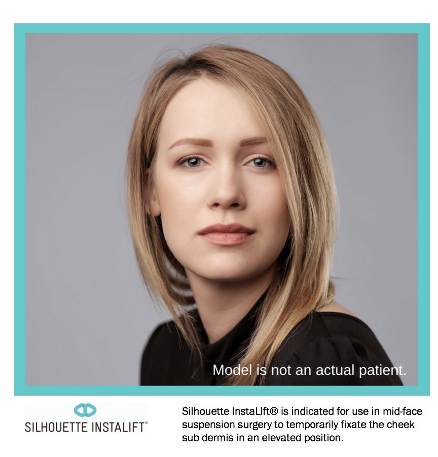InstaliftUS's tweet photo. Want to lift a sagging mid-face and improve your facial contour? Ask your doctor about #SilhouetteInstalift #Bestfaceforward  Safety Info: https://t.co/GU6AmX5l6c https://t.co/NmAclHXfi7