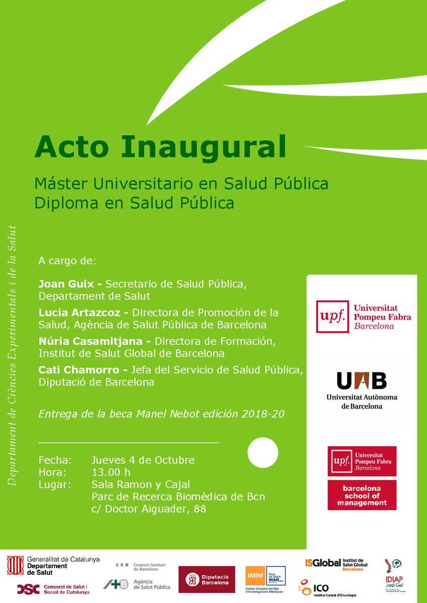 Master Salud Pública tweet media