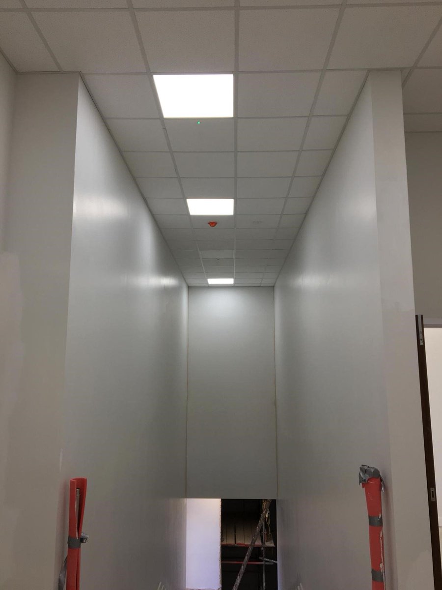 WKHdevelopments's tweet photo. @WKHdevelopments have sucesssully completed over 1000m2 of curved ceiling using Sektor ceiling tiles on our project in Shoeburyness School and are really pleased with the results with @AsheLtd https://t.co/5dFyg1J2gE