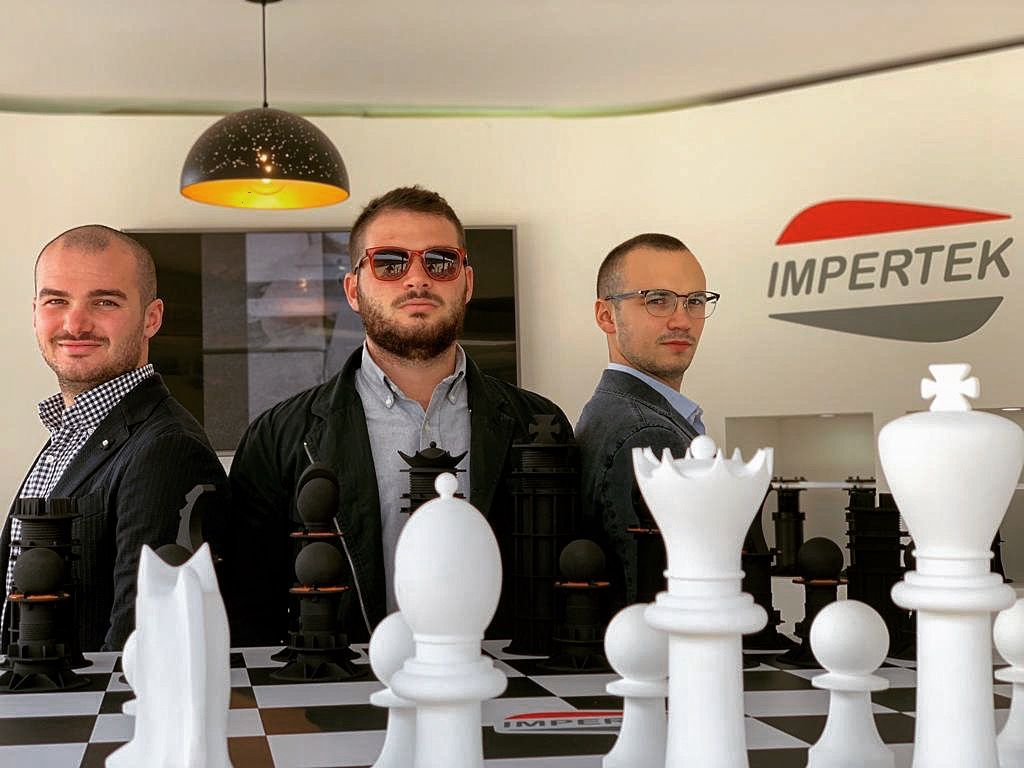 Impertek_srl's tweet photo. The New Generation! #impertek #cersaie2018 #support #chess #thewinningmove https://t.co/pPmpoUmTkT
