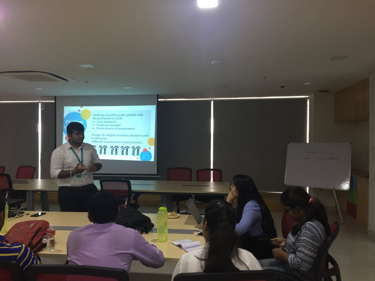 topgunRJ's tweet photo. @simran_149 @monty7498 @khushiagarwall great progress in your pitching over last 10 days. Keep it up!! This #iStartKnowledgeTour is just the beginning of your entrepreneurship journey. https://t.co/OM0ce4IsNn