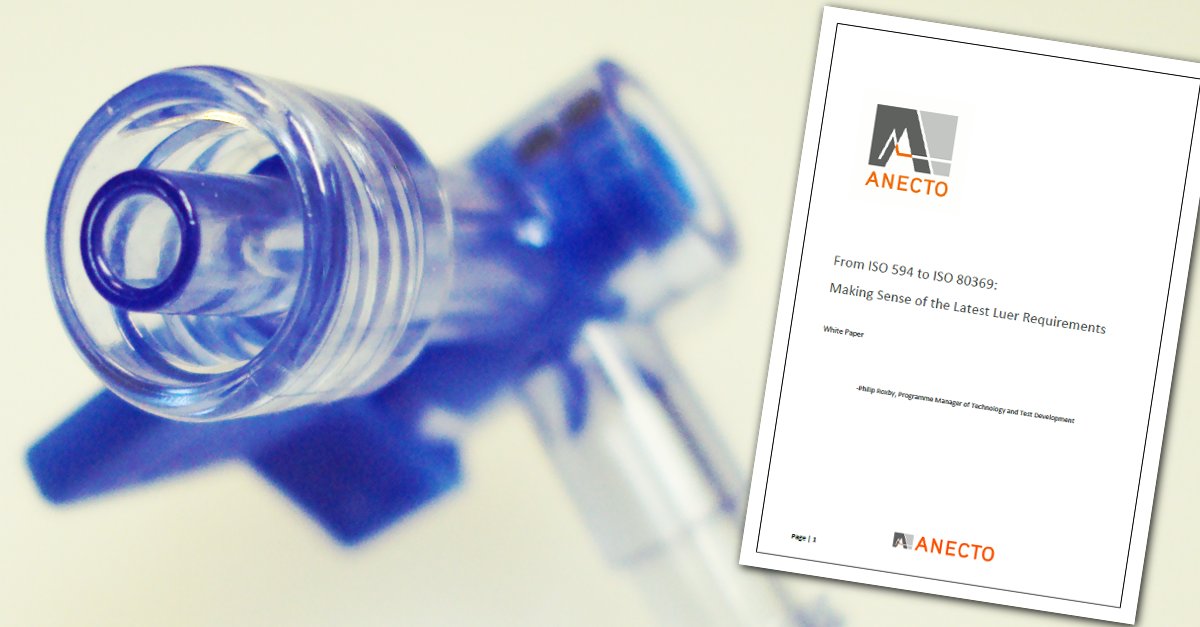 AnectoLtd's tweet photo. From ISO 594 to ISO 80369:
Making Sense of the Latest Luer Requirements

Read @AnectoLtd's white paper on the most important requirements to adhere to in order to achieve compliance with ISO 80369-7.

https://t.co/gxOzm9rCb9

#medicaldevices #luer #iso594 #iso80369 #whitepaper https://t.co/m8kDz6obYX