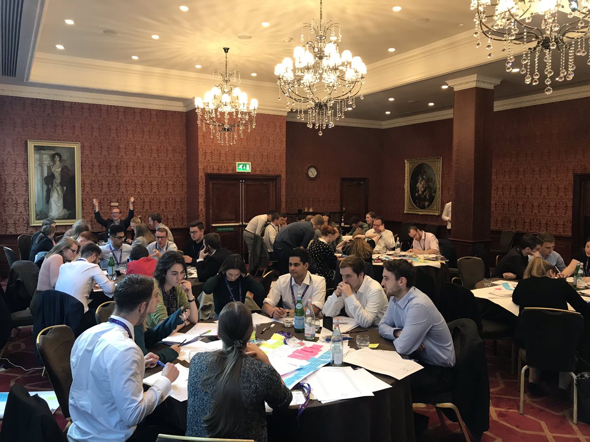 HelenWelshHelen's tweet photo. Our @faststreamuk new starters are busy putting the finishing touches to their digital service ideas. It’s great to see them being passionate about the needs of the user - something I hope they never forget throughout their career! #BaseCamp2018 #digital #agile https://t.co/RfxF1jzCDa