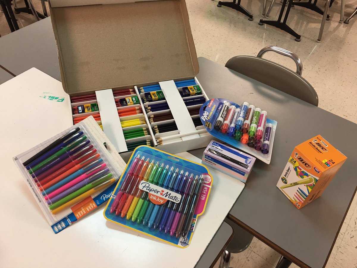 NSturgeon's tweet photo. Thanks @Meemic Foundation for the Back-to-School grant! It’s going to be put to good use today! #thisiswhatwedo #oneGP https://t.co/idJKAEQWue