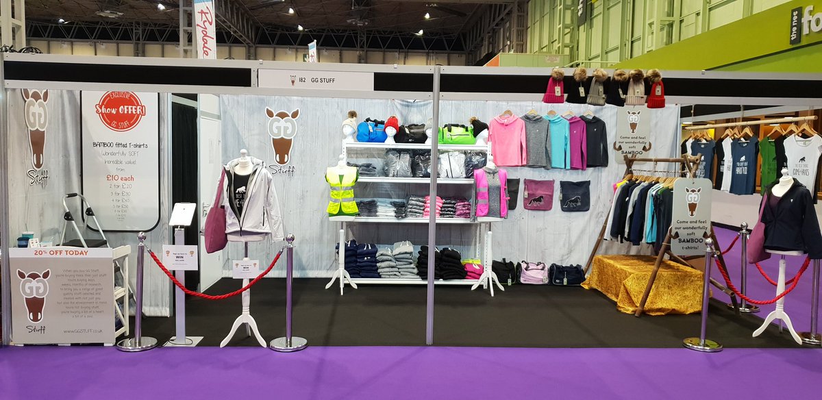 Here we go!!! GG Stuff will be at HOYS Horse of the Year in Birmingham for 5 days!
Come and visit our stand! 😊

#ggstuff #hoys2018 #hoys #equestrianclothes #equestrianbrand