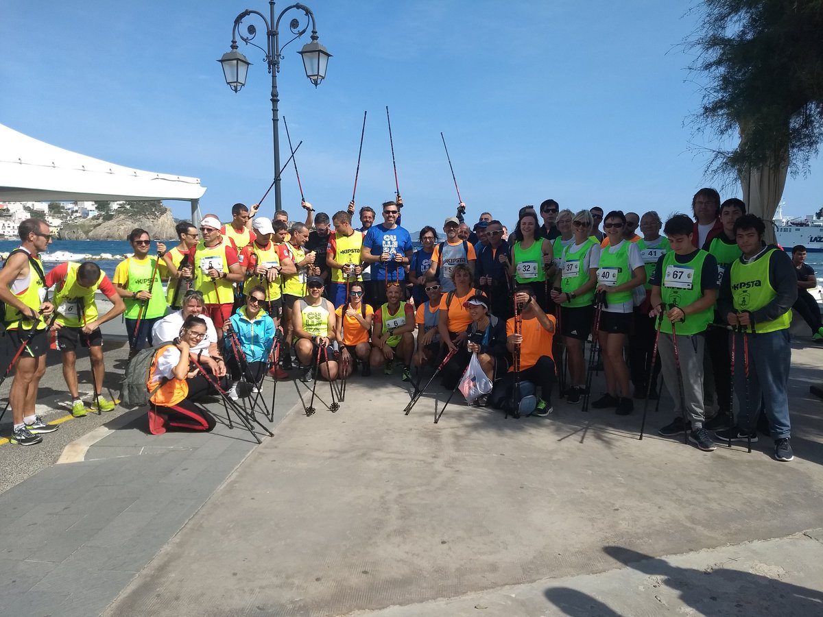 SprintersEU's tweet photo. Nordic walking race is starting!!! Come on guys, final race!!! https://t.co/5oBjbQDiWN