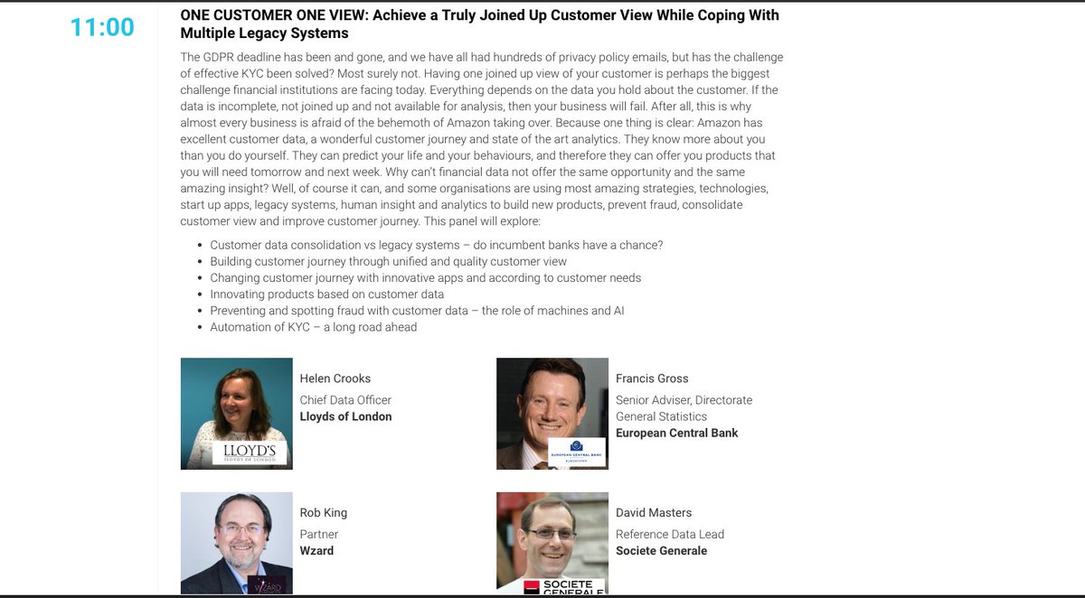 can you know your customer too well? #KYC  #chiefdataoffice #ai #innovation #blockchain #startup #iot #gdpr #machinelearning #finance #insurance #bigdata #data #banking #disruption #chatbot  #rpa #banks #dataanalytics - Join the debate findataai.com  December 3rd.