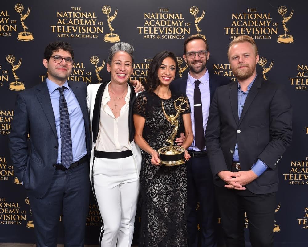 mk2VRX's tweet photo. Congratulations to the team behind Zero Days VR for winning the Emmy Award for Outstanding New Approaches in the Documentary category! @yelayat @scatterco @alexicon3000 @obviousjim
#zerodaysvr #emmyawards #yasminelayat #virtualreality #vr #mk2vr https://t.co/J3DZpcAK6j