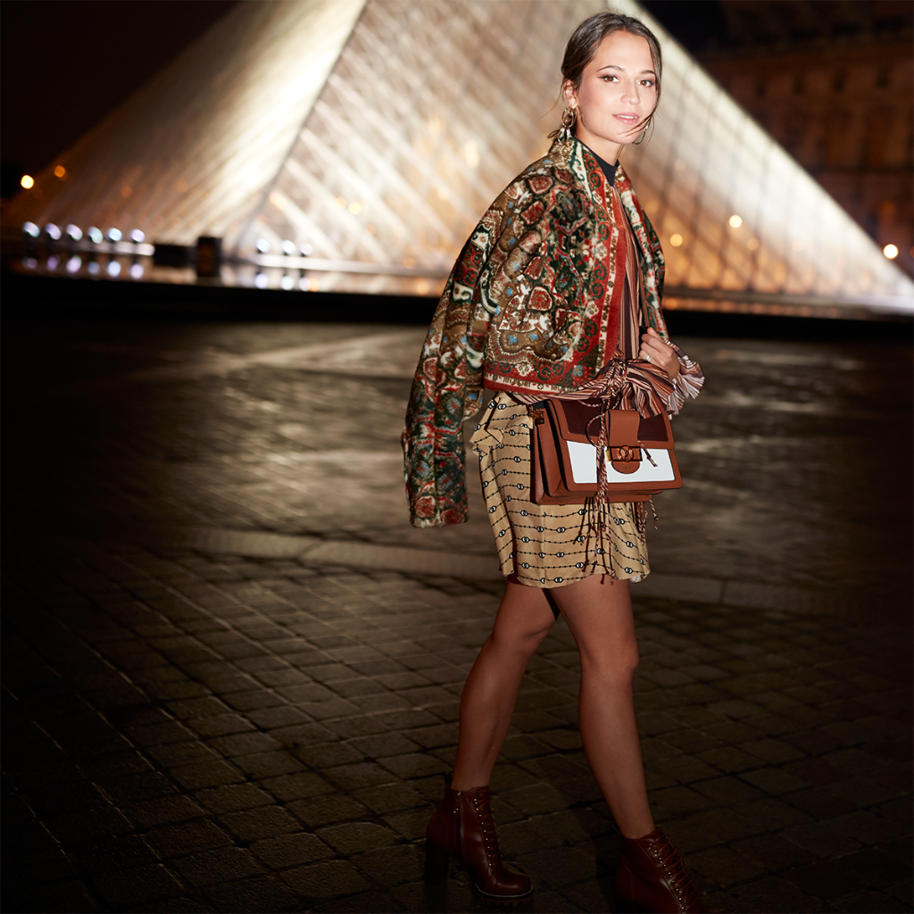 Louis Vuitton on X: Alicia Vikander at the #LouisVuitton Women's