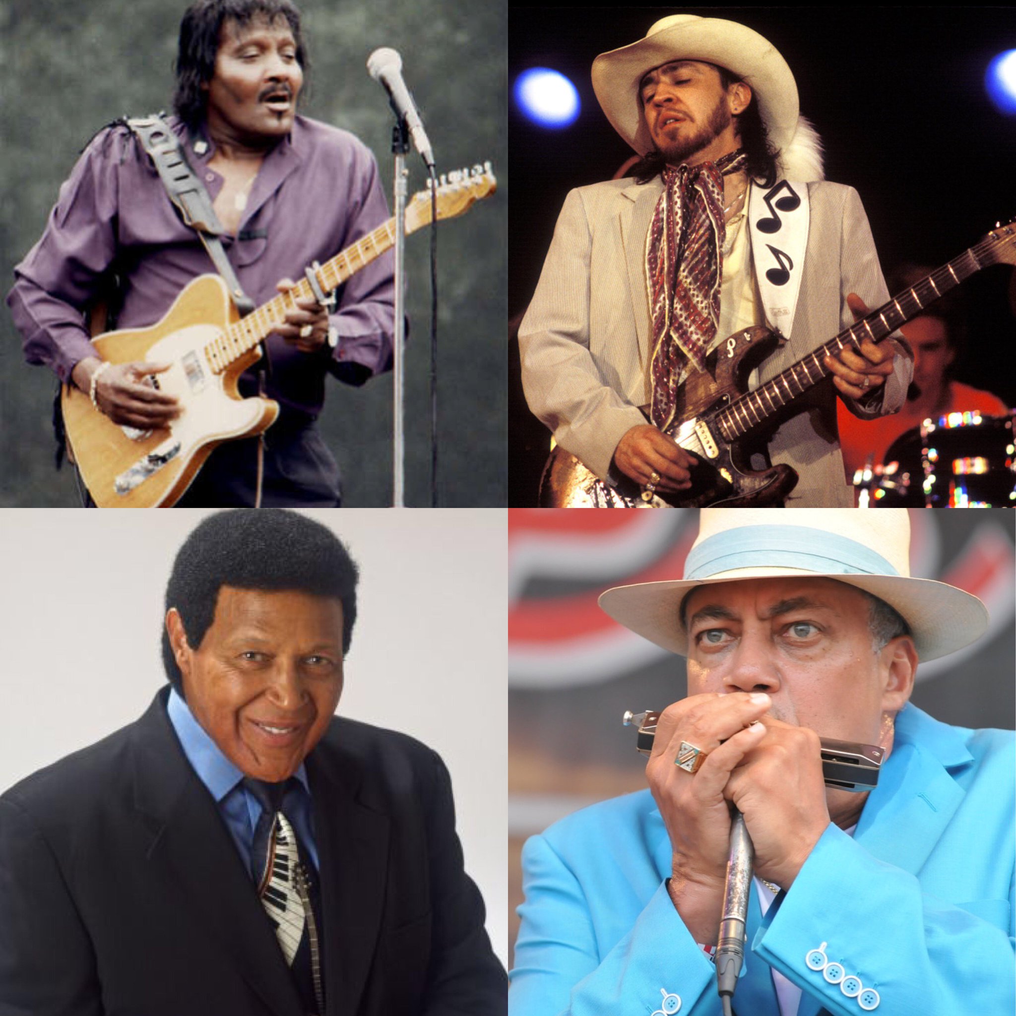  Happy Birthday, Albert Collins, Stevie Ray Vaughan, Chubby Checker and Billy Branch!    