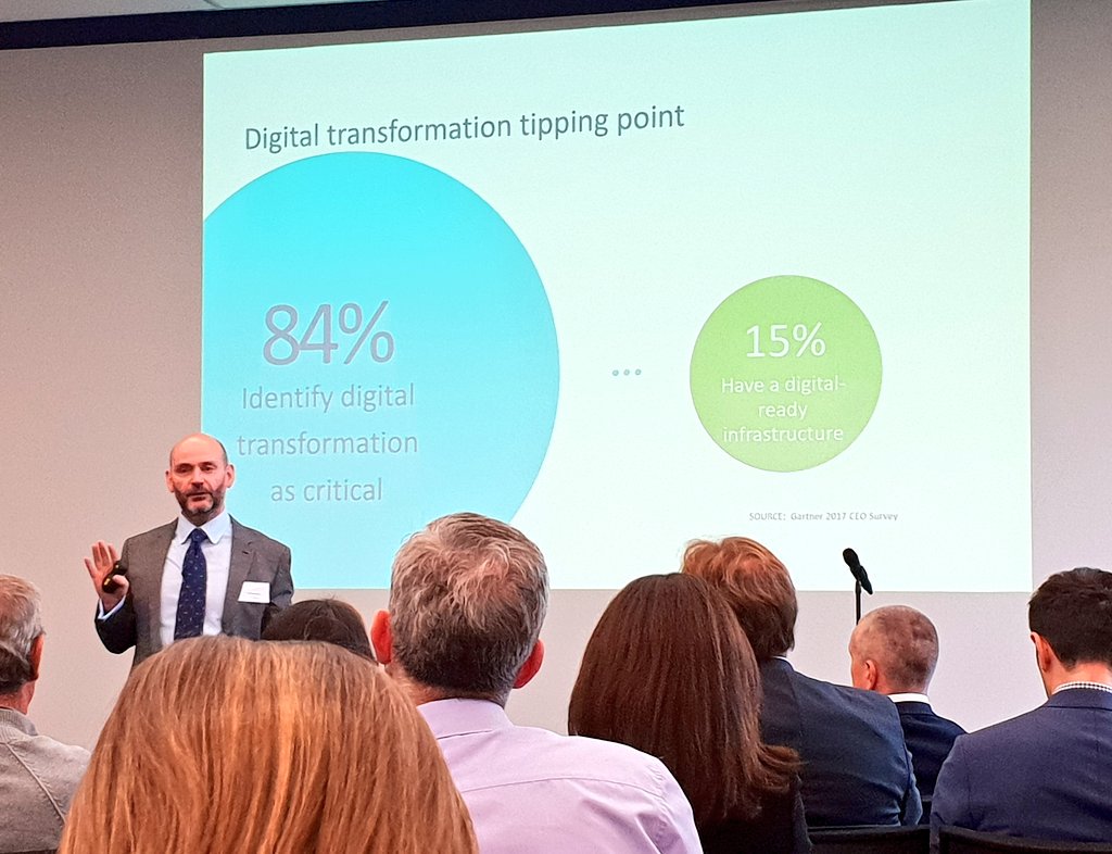 Katharina_Greve's tweet photo. "We are disrupted by our customers." Phil Wolfenden, VP CISCO Systems, on creating and harnessing exceptional #customervalue through a dedicated #CustomerExperience team and discipline at #Cisco @CamServAlliance #ServiceWeek2018 https://t.co/NFqtOJDbw4