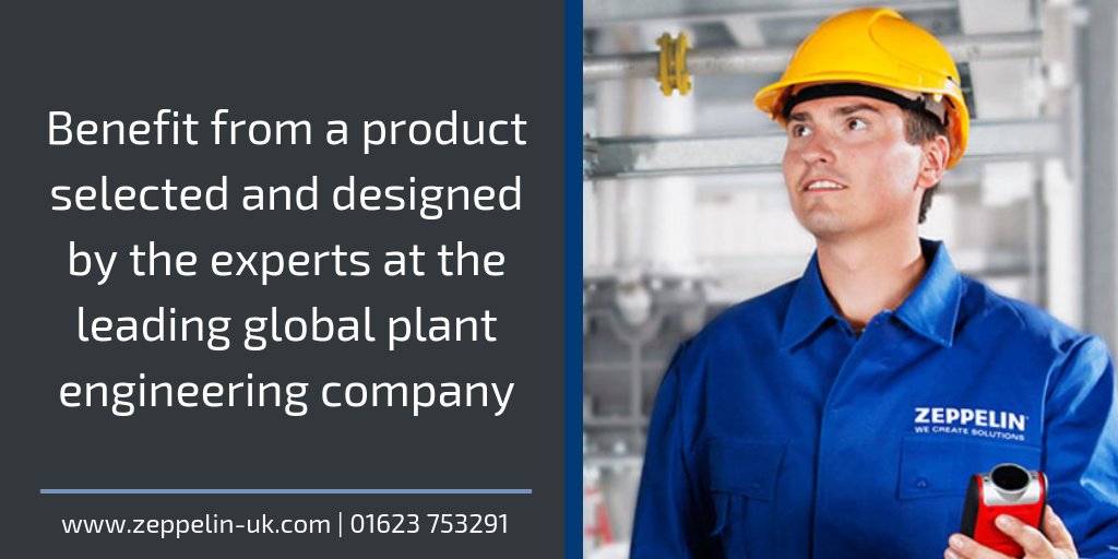 Tried and tested, our products are perfectly synced within your system, guaranteeing you the best engineering solutions for your business: ow.ly/SJ2F30m3QRL #PlantEngineering #ZeppelinSystems