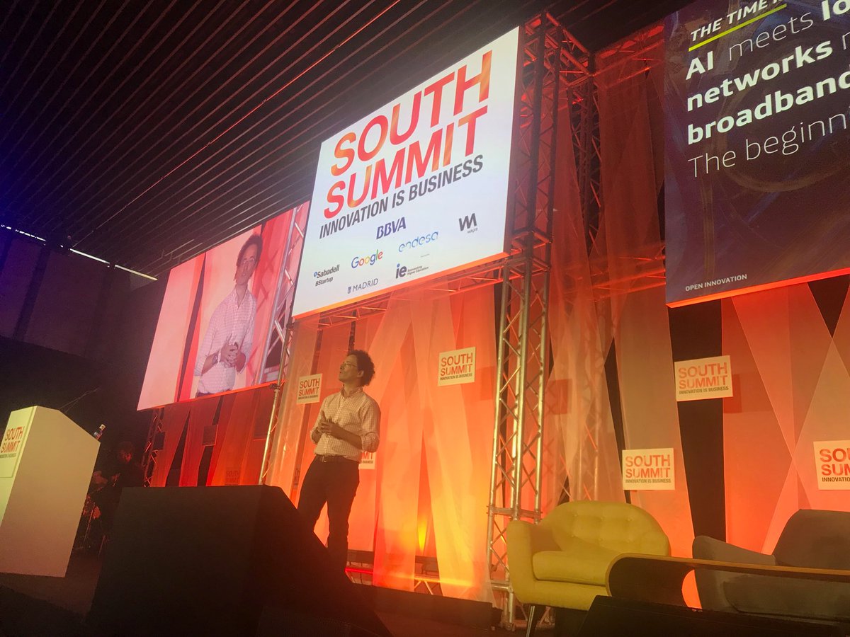 bloodymary's tweet image. .⁦@mike_arias⁩ 100 startups already working with Telefonica. Joint revenue generation is our core value proposition for startups #wearewayra #wescalestartups