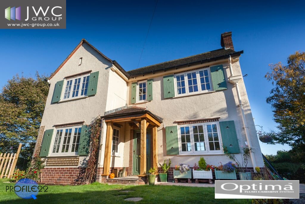 JWCwindowsltd's tweet photo. Retain a traditional look with our new @PROFILE_22 flush casement system. This gives the appearance of a traditional timber window without having to compromise on #style or #performance. Get in touch today for more information! #JWCWindows https://t.co/cYJEtImjXV
