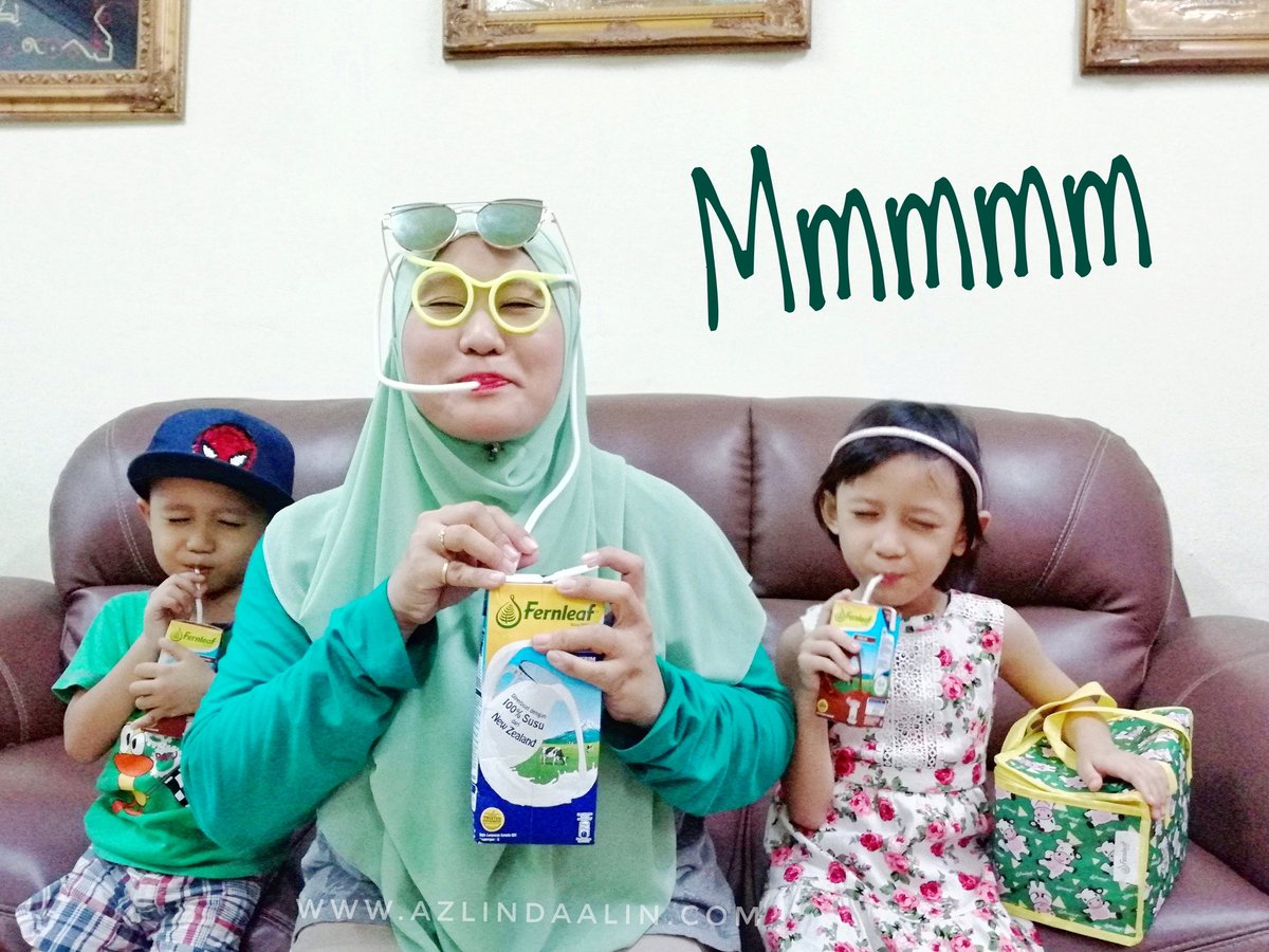 azlinda_alin's tweet image. When normal straw is too mainstream, mummy pun nak berhipster juga 🤩

☑️ 100% susu segar dari New Zealand 

☑️ Lembu susu Fernleaf bebas meragut rumput tanpa dikurung.

☑️ Susu Fernleaf 100% Mmmmm 💕💕

#FernleafUHT #100Mmmmm
#fernleafmalaysia