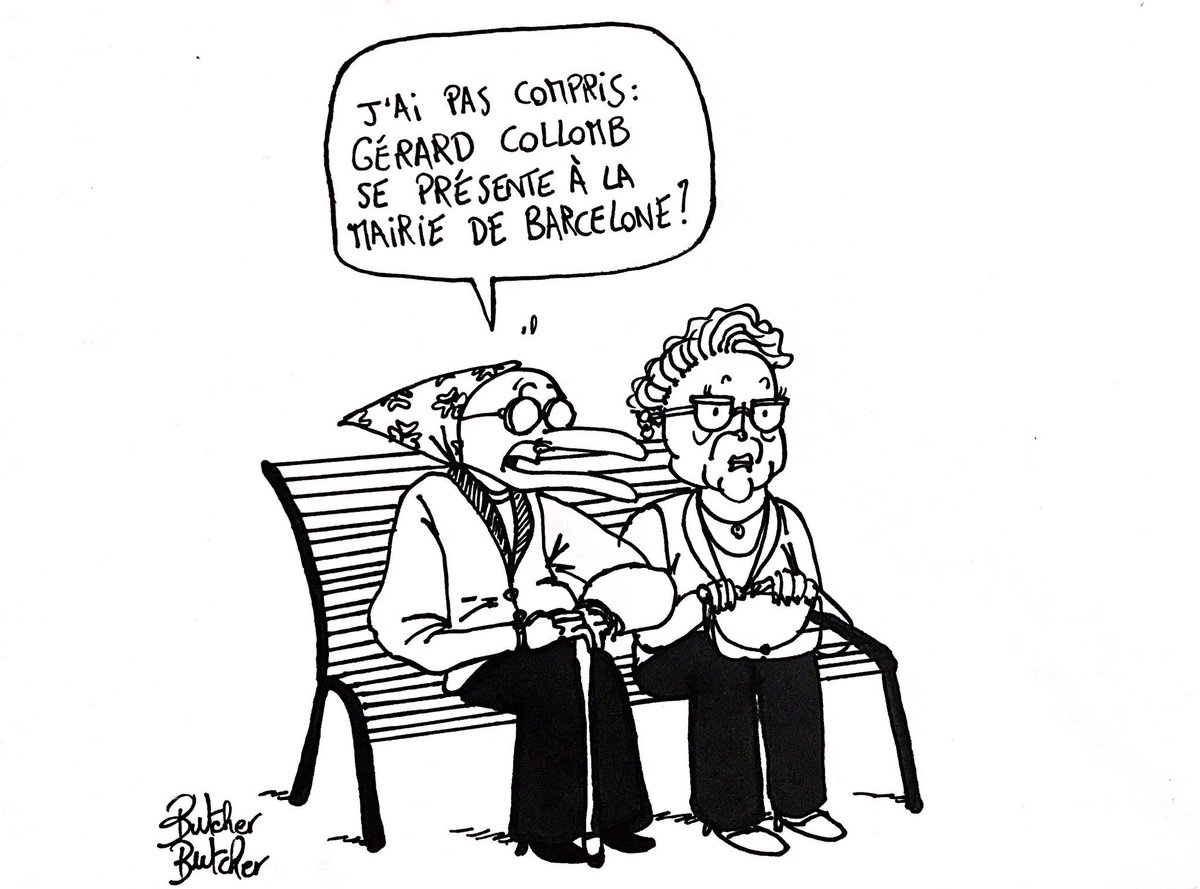 #CollombDemission #Barcelone #Actualite #Politique #Valls #DessindePresse