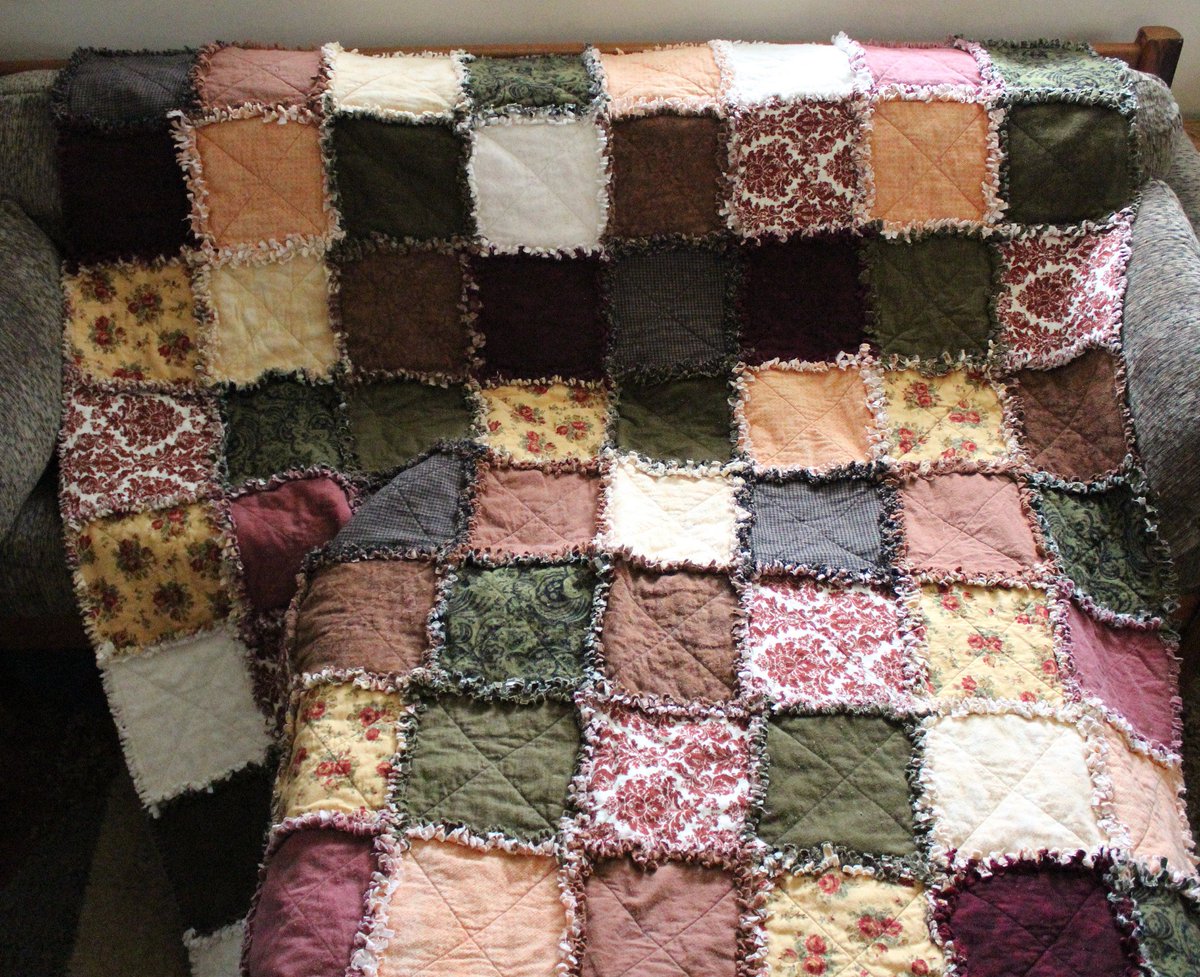 quilts_more's tweet image. Country Ragtime Quilt, Sofa Blanket, Flannel Covering, Cotton Blanket, Flannel Rag Quilt, Rustic Decor, Green, Beige, Yellow, Rust, Brown tuppu.net/a0f4e1ff #ImagineQuiltsAndMore #Etsy #SofaThrow