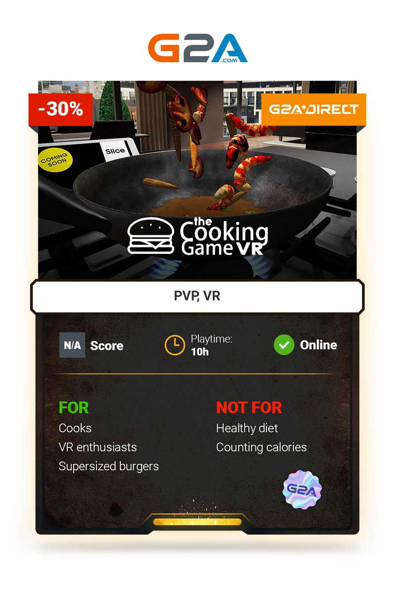 G2A_com's tweet photo. Get it directly from the dev ⭐ #G2ADIRECT #VR

🛒 https://t.co/LjLfgfSo5o 🛒 https://t.co/9e7N9VZEET