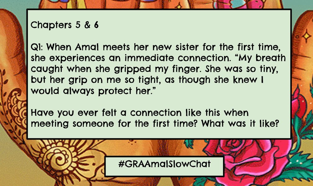 psamel's tweet image. Wanted to get these out early today! Here are  the first two  questions for chapters 5 &amp;amp; 6 of Amal Unbound by Aisha Saeed.  #GRAAmalSlowChat #GRAAmal #GRA18