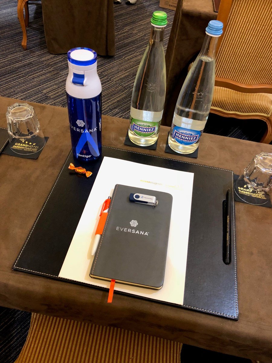 ALSCG's tweet photo. Sneak peek into our user group meeting room. Clients will be surprised to see their new EVERSANA goodies awaiting. If you are in Montreux for the EPP conference, stop by to meet our Global Pricing, EVERSANA team. #weareeversana Follow us @eversanacompany https://t.co/TWyQu0oGwQ