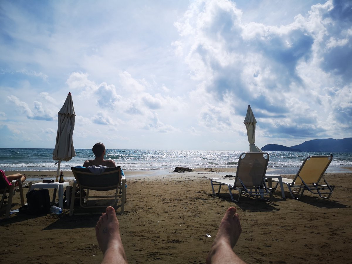 AEGCook's tweet photo. Sunning it up in Greece when I  get an amazing call from the team @u407erac to say we've only gone &amp; smashed a 91 ESQi! Couldn't be prouder- that's an 18 point jump in 4 months 💪 well done team. Looking forward to that long awaited meal! @evesmith_ERAC @keels91 @yasmin_erac https://t.co/mnjzTdeyTO