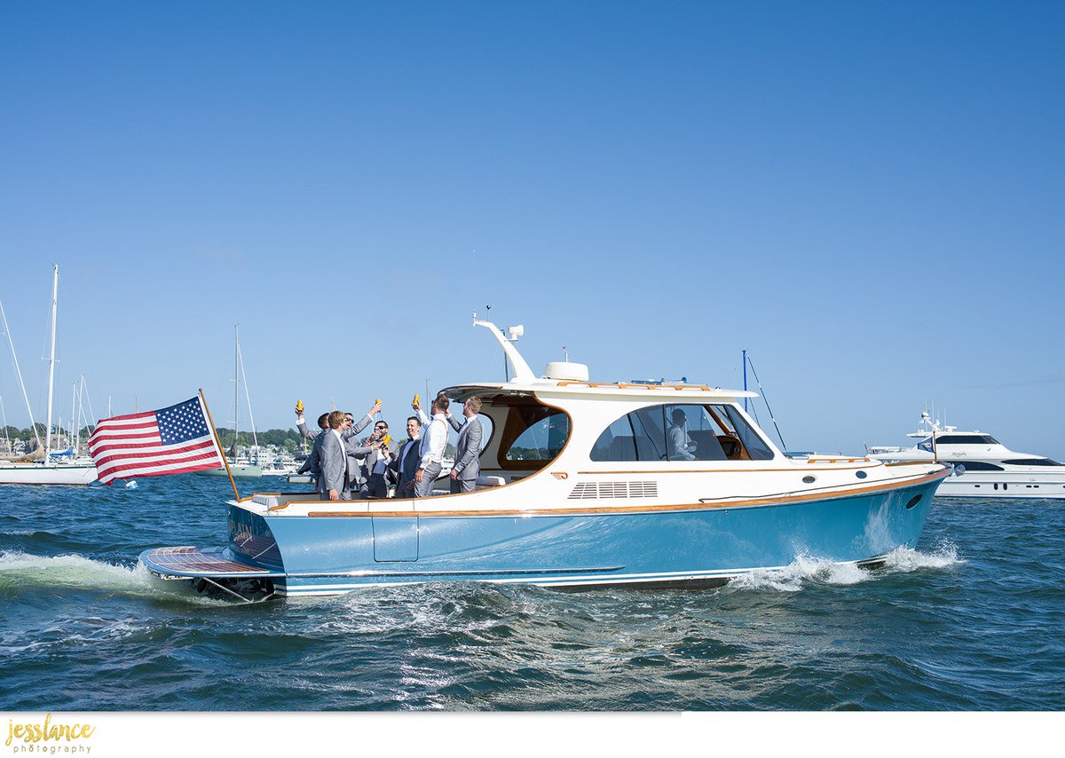 HinckleyYachts's tweet photo. It's the most important day of your life. #Cheers to arriving in style. π· @jesslancephoto #PicnicBoat #JustMarried #Newport #RhodeIsland #NewportRI #GetawayBoat #LimoAlternative #MadeinAmerica #AmericanMade #WedddingWednesday #SureShade #PicnicBoat40 #YachtBeautifully https://t.co/STwIty0rq3