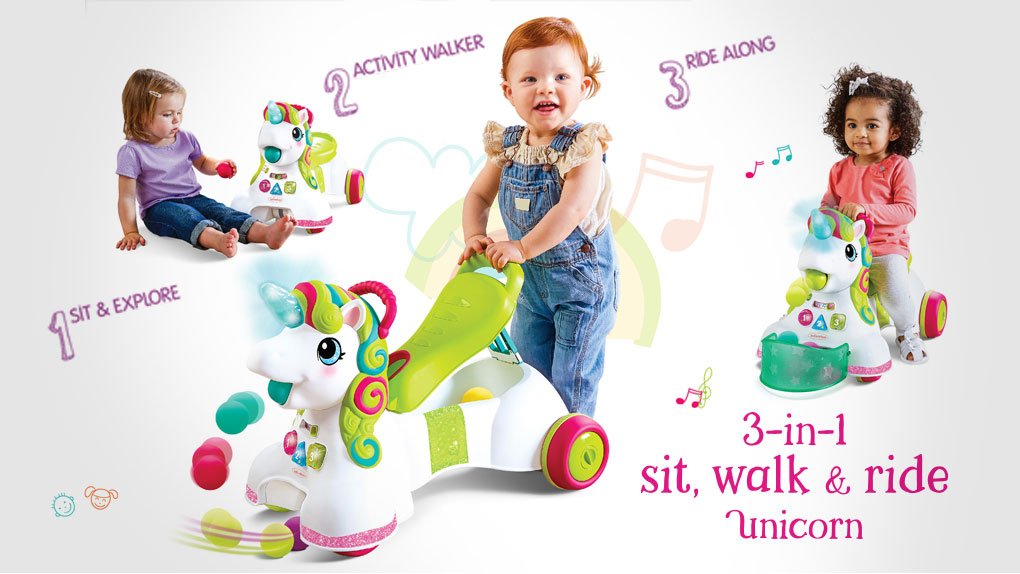 walk and ride unicorn