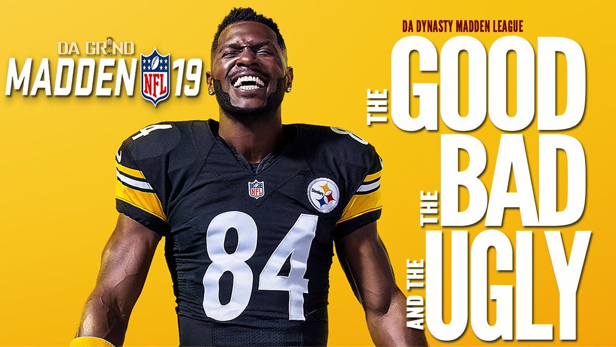 DaDYNASTYCFM's tweet photo. The 2nd Annual GBU is coming...We will review Madden 19 and provide our feedback on The Good, The Bad and the Ugly so far this Madden season... Be on the lookout for the show on The DML Network #Grindin365 @leaguecrawler https://t.co/Tjw3IbwtBn